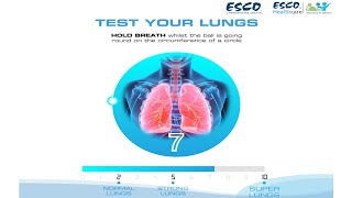 Test Your Lungs Capacity  Exercise for Healthy Lungs  Esco Lifesciences Group [upl. by Deonne304]