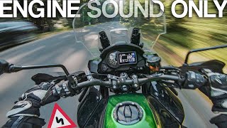 Kawasaki Versys 1000 sound RAW Onboard [upl. by Karee]