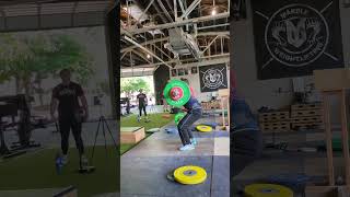 Clean and Jerk 150kg330lbs [upl. by Tutankhamen41]