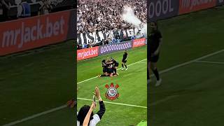 GOOOOL DAS BRABAS 🦅🦅⚽️ vaicorinthians respeitaasminas futebol [upl. by Vanny]