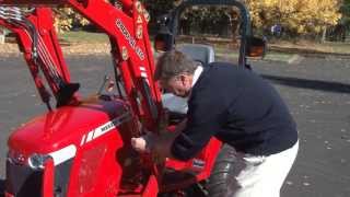 Massey Ferguson GC1700 Series Compact Tractor Video [upl. by Erodisi923]