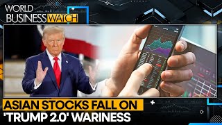 Trump Trade Stocks Send Wall Street Benchmarks to New Highs  World Business Watch [upl. by Arikaahs142]