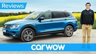 Volkswagen Tiguan Allspace SUV 2018 indepth review  carwow Reviews [upl. by Neurath]