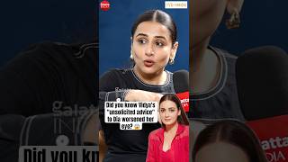 vidyabalan RECALLS an incident where her unsolicited advice to DiaMirza worsened her eye infection [upl. by Nichole119]