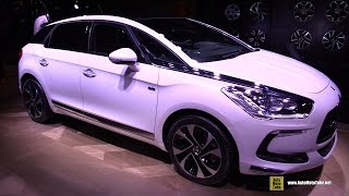 2015 Citroen DS5 Hybrid  Exterior and Interior Walkaround  2014 Paris Auto Show [upl. by Quiteri]