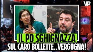 Salvini sul caro bollette mette in ginocchio la sinistra quotavete mai visto una bollettaquot [upl. by Abbotson787]