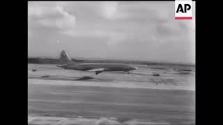 Bristol Brabazon first appearance at London Airport 1950 [upl. by Triplett]