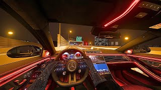 Brabus B50 Night Drive POV  Assetto Corsa [upl. by Eladnek]