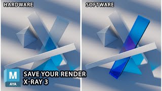 How to use XRay 3 for Realtime Rendering Animations in Maya  Save Your Render [upl. by Nangatrad]