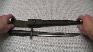 Owen Gun Bayonet Vintage Steel [upl. by Ambert301]