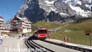 My trip to the Jungfraujoch  The Top of Europe 4 september 2013 [upl. by Adnale449]