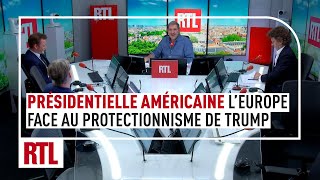 Présidentielle américaine  l’Europe face au protectionnisme de Trump [upl. by Adnamra]