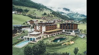 Der Nesslerhof von oben  Unser Hotel in Großarl aus der Vogelperspektive [upl. by Luz]