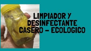 LIMPIADOR DESINFECTANTE CASERO CON CITRICOS [upl. by Anders922]