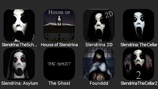 The Child Of Slendrina Slendrina 2D Eyes  The Horror Game Slendrina The School [upl. by Babette422]