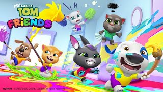 Talking Tom and friends enjoy the day 😻🐈  Tom cartoon Party time video 😺 [upl. by Christoper]