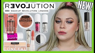 TESTING NEW RELOVE REVOLUTION MAKEUP  EVERYTHING UNDER £5  makeupwithalixkate [upl. by Keefer]