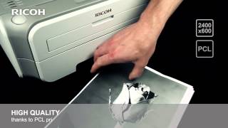 Ricoh SP 1210N A4 Laser Single Function Printer [upl. by Evanthe]