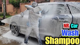 How Was NR Car Wash Shampoo Performance  100̣ Thick Foam Guarantee  nitto rai [upl. by Rihaz33]