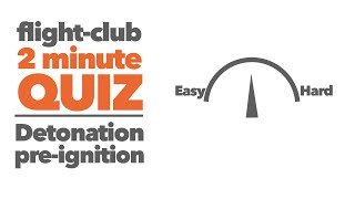 Detonation and preignition quiz [upl. by Rodina]