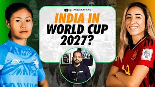 India Womens Football Team FIFA World Cup Qualification Explained  Indias Road to FIFA World Cup [upl. by Lynnet430]