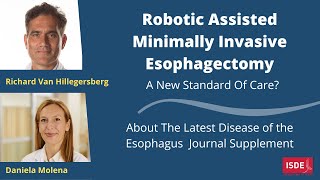 Robotic Assisted Minimally Invasive Esophagectomy A New Standard of Care [upl. by Golding]