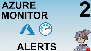 Azure Monitor  Alerts Part 2 [upl. by Aicenev]