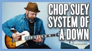 SYSTEM OF A DOWN  AERIALS  Guitar Cover Tutorial FREE TAB [upl. by Dnanidref255]