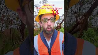 Newbie and chainsaw fails fail construction adamrose workers [upl. by Kit]