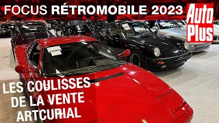 Rétromobile 2023  les coulisses du stand Artcurial [upl. by Einittirb]