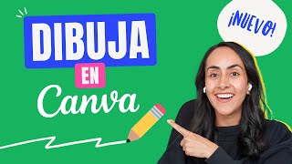 Cómo hacer dibujos en Canva ✍ ¡NUEVO [upl. by Eirrol]