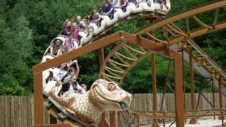 Rattle Snake Offride Walibi Biddinghuizen Holland [upl. by Gosney]