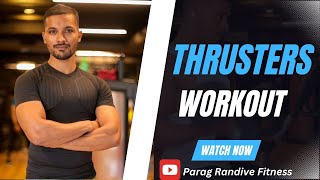 Thrusters Exercise Ultimate Tutorial for Perfect Form and Maximum Gains 💪 [upl. by Htebzil]