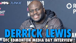 Derrick Lewis Calls Daniel Cormier a Piece of Sht Goes Off on PoundforPound  UFC Edmonton [upl. by Tomasine]