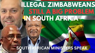 Illegal Zimbabweans still a big problem in South Africa South African Ministers speak [upl. by Alekehs]