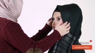 Modanisa  Şal Nasıl Bağlanır  Model 38  2014 Şal Bağlama Modelleri  2014 Hijab Tutorials [upl. by Olympie]