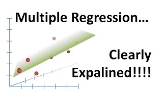 Multiple Regression Clearly Explained [upl. by Woolson]