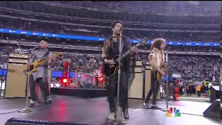 Lenny Kravitz full NFL Halftime Show at Metlife Stadium [upl. by Tarazi599]