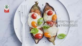 Aubergine gevuld met gehakt en mozzarella [upl. by Cavan]