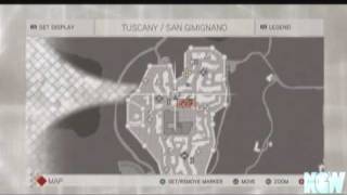 Assassins Creed 2 Feather amp Glyph Locations  Tuscany San Gimignano  WikiGameGuides [upl. by Eppillihp]