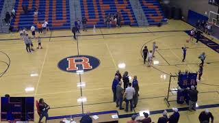 Ridgefield High School vs RA Long High School Mens Varsity Basketball [upl. by Nosauq]