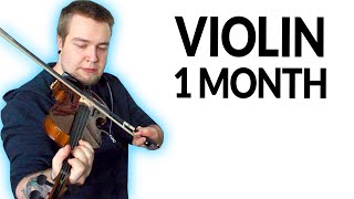 Otu Violin  1 Month Progress [upl. by Reste]