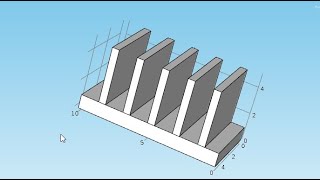 Heat sink design for electronic devices in COMSOL modeler easily Heat Transfer  12 [upl. by Eillom308]