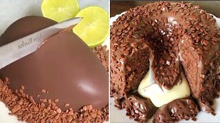 The Best Chocolate Cake amp Dessert Recipes  Coolest Chocolate Cake Decorating Ideas MrCakes [upl. by Asyen]