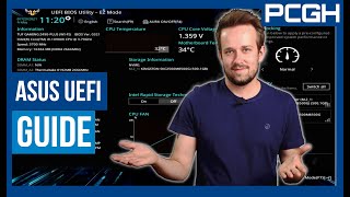 Asus EZ Mode deutsch UEFIBIOS richtig einstellen  UpdateAnleitung  Tuning AMD und Intel [upl. by Leif]