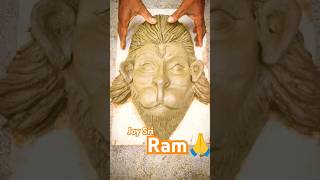 🙏hore ramo hore krishna shorts clayart joy sri ram [upl. by Dlnaod]