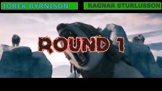 Mortal Kombat Crossover Iorek Byrnison VS Ragnar Sturlusson With Healthbars [upl. by Sifan]