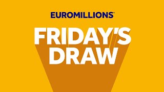 The National Lottery EuroMillions draw results from Friday 19 January 2024 [upl. by Tychonn]