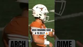 Arch Manning amp DeAndre Moores celly after this TD 😂 [upl. by Inavoig]