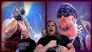 Brother of destruction vs Triple h and Stone cold Steve austin at Wwe Backlash 2001 [upl. by Frohman503]